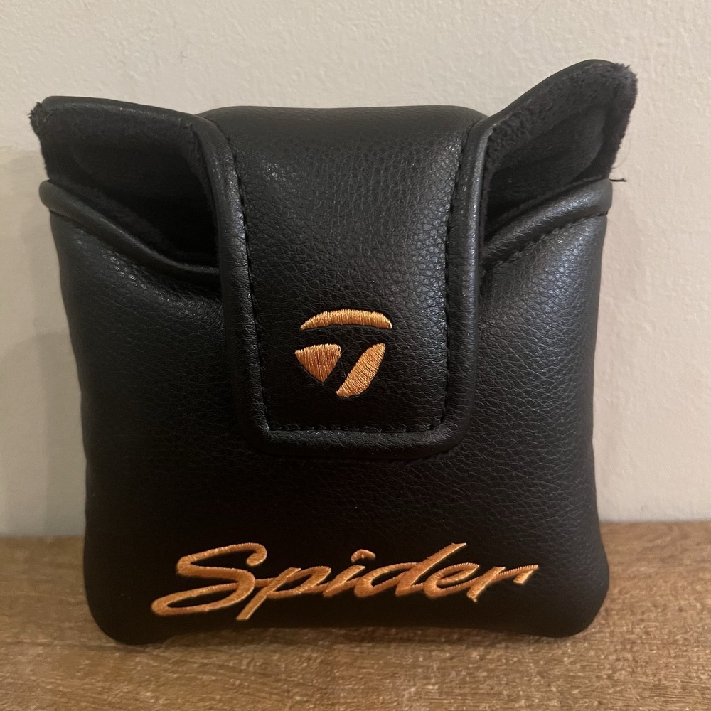 TaylorMade Spider Tour X Putter Headcover Black Copper Magnetic Mallet Golf